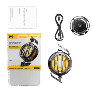 MEMO CX07 Mobile Game Cooling Fan – RGB LED Cooling System for Smartphones, Fast Heat Dissipation | HI Smart Tech