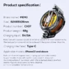 MEMO CX07 Mobile Cooling Fan – RGB Gaming Cooler